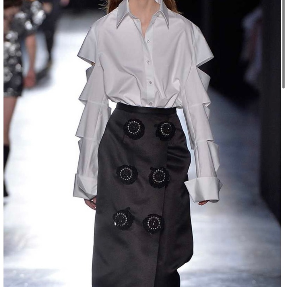 Christopher Kane Slash Shirt NWT